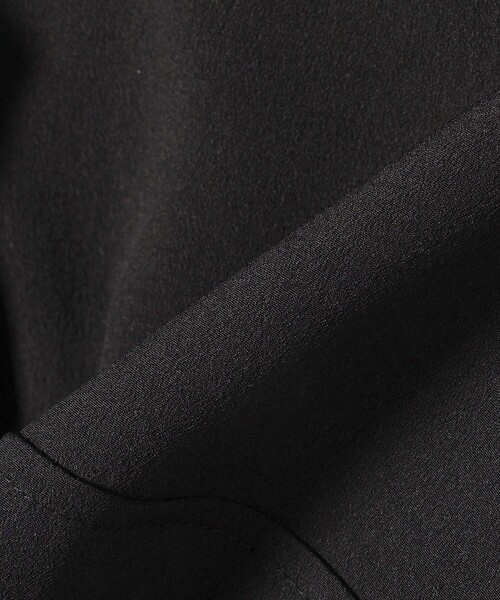 SHIPS any（シップス エニィ）の「【WEB限定】SHIPS any: ジョーゼット プリーツ フレンチスリーブ ワンピース 23SS（シャツワンピース・レディース・ブラック/ブラウン・ONE SIZE）」の15枚目の写真