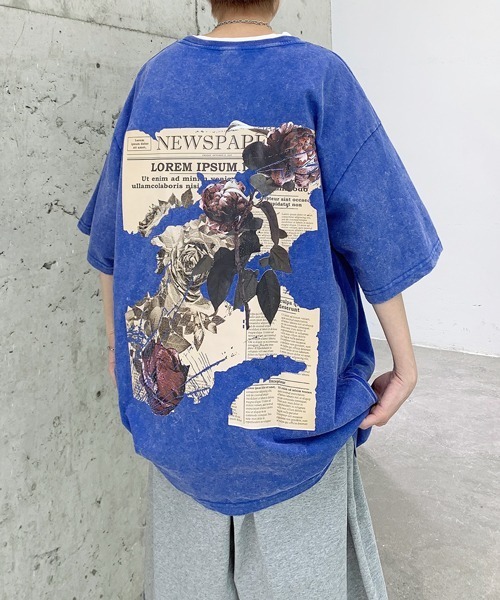 COVERNAT■Flower base T-shirt■送料込 COVERNAT□Flower base T-shirt□送料込 (COVERNAT/Tシャツ