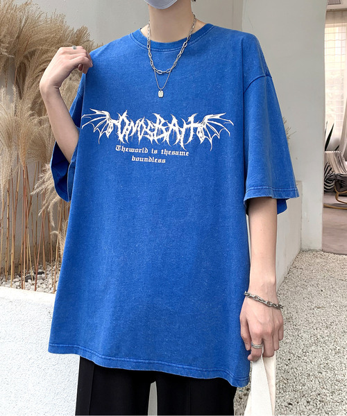 COVERNAT■Flower base T-shirt■送料込 COVERNAT□Flower base T-shirt□送料込 (COVERNAT/Tシャツ