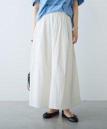 PUAL CE CIN | 【Du noir】ナイロンボリュームスカート(スカート)