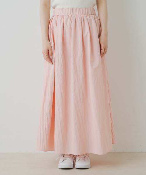 PUAL CE CIN（ピュアルセシン）の「【Du noir】ナイロンボリュームスカート（スカート・レディース・オフホワイト/ピンク/ブラック・FREE）」の16枚目の写真