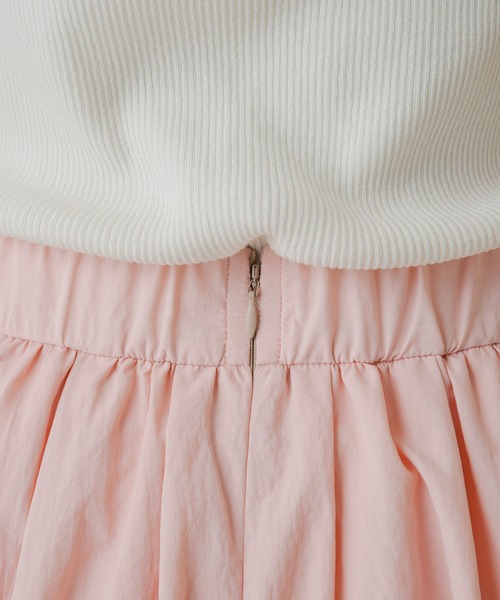 PUAL CE CIN（ピュアルセシン）の「【Du noir】ナイロンボリュームスカート（スカート・レディース・オフホワイト/ピンク/ブラック・FREE）」の19枚目の写真