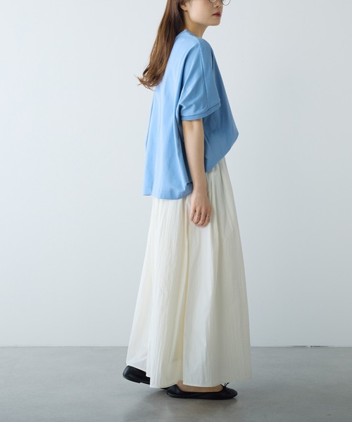 PUAL CE CIN（ピュアルセシン）の「【Du noir】ナイロンボリュームスカート（スカート・レディース・オフホワイト/ピンク/ブラック・FREE）」の7枚目の写真