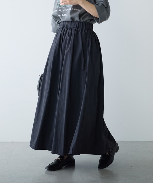 PUAL CE CIN（ピュアルセシン）の「【Du noir】ナイロンボリュームスカート（スカート・レディース・オフホワイト/ピンク/ブラック・FREE）」の12枚目の写真