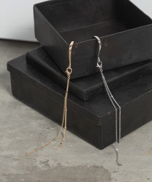 lawgy(ラウジー)の「chain 2way ear cuff(イヤーカフ・レディース・シルバー/ゴールド・FREE)」の8枚目の写真
