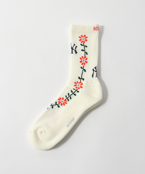 JOINT WORKS(ジョイントワークス)の「【ROSTER SOX/ロスターソックス】MLB FL MLB SOCKS(ソックス/靴下・メンズ・ホワイト/グレー/サックスブルー・FREE)」の2枚目の写真