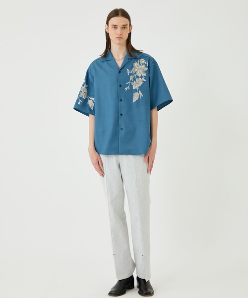 UNITED TOKYO（ユナイテッドトウキョウ）の「フロントスリットデニム（デニムパンツ・メンズ・インディゴブルー/ホワイト・1/2）」の21枚目の写真