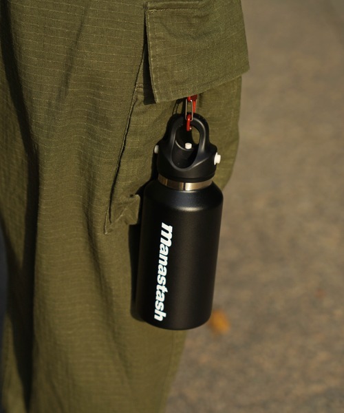 MANASTASH（マナスタッシュ）の「MANASTASH×REVOMAX/マナスタッシュ×レボマックス/REVOMAX 12oz(355ml)（水筒・メンズ・ブラック・F）」の9枚目の写真