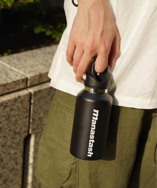 MANASTASH（マナスタッシュ）の「MANASTASH×REVOMAX/マナスタッシュ×レボマックス/REVOMAX 12oz(355ml)（水筒・メンズ・ブラック・F）」の8枚目の写真