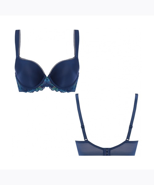 Triumph(トリンプ)の「恋するブラ サマー565 ブラジャー【B,Cカップ】TR565 WHU(ブラジャー・レディース・ベージュ/グレー/ブルー・B65/C65/C80/C75/C70/B75/B70)」の4枚目の写真