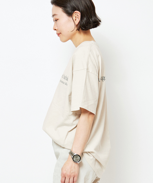 Russell Athletic（ラッセルアスレティック）の「【RUSSELL ATHLETIC/ラッセル・アスレティック】Graphic T-sh（Tシャツ/カットソー・レディース・ブラウン/ネイビー/アイボリー・FREE）」の13枚目の写真