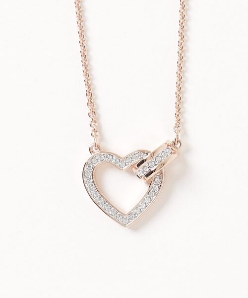 SWAROVSKI（スワロフスキー）の「【SWAROVSKI】Lovely／ネックレス / 5636445（ネックレス・レディース・シルバー/ゴールド・FREE）」の2枚目の写真