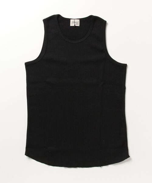 GLOSTER（グロスター）の「【GLOSTER/グロスター】T/Cサーマルタンクトップ（タンクトップ・メンズ・グレー/オフホワイト/ブラック・M/L）」の3枚目の写真