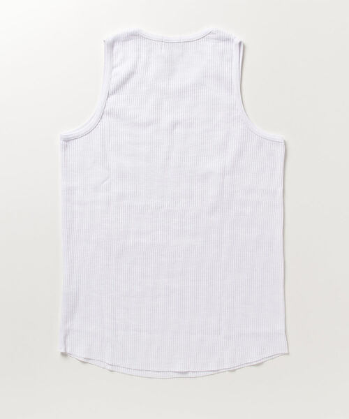 GLOSTER（グロスター）の「【GLOSTER/グロスター】T/Cサーマルタンクトップ（タンクトップ・メンズ・グレー/オフホワイト/ブラック・M/L）」の4枚目の写真