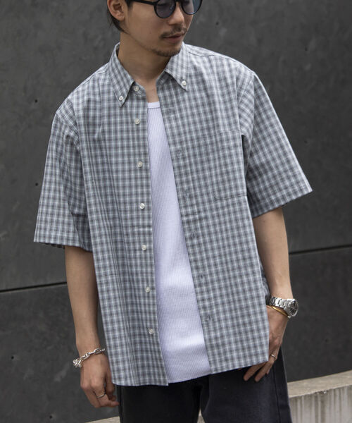 GLOSTER（グロスター）の「【GLOSTER/グロスター】T/Cサーマルタンクトップ（タンクトップ・メンズ・グレー/オフホワイト/ブラック・M/L）」の18枚目の写真