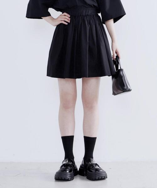 Figments（フィグメンツ）の「ギャザースカート（スカート・レディース・ブラック・FREE）」の10枚目の写真