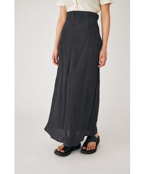 M_(エムアンダーバー)の「【M_】WRINKLE スカート(スカート・レディース・ブラック/アイボリー/ネイビー・1/2)」の5枚目の写真