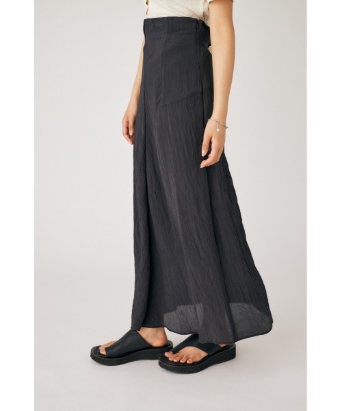 M_(エムアンダーバー)の「【M_】WRINKLE スカート(スカート・レディース・ブラック/アイボリー/ネイビー・1/2)」の6枚目の写真