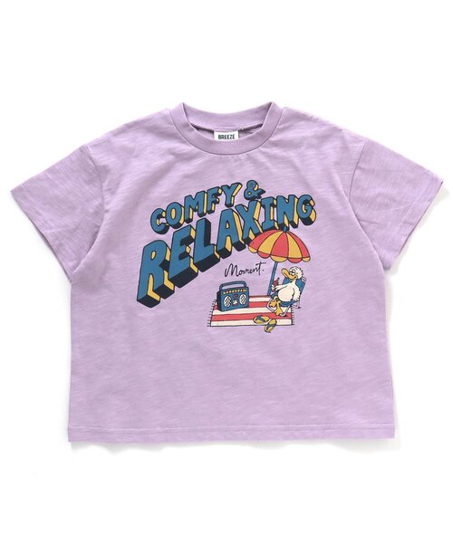 BREEZE(ブリーズ)の「ヴィンテージモチーフTシャツ(Tシャツ/カットソー・キッズ・ブラウン/イエロー/レインボー/ラベンダー・90/100/110/120/80/130/140)」の8枚目の写真