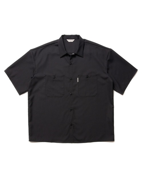 COOTIE PRODUCTIONS（クーティープロダクションズ）の「T/W Work S/S Shirt（シャツ/ブラウス・メンズ・ブラック/ブルー系その他2・LARGE/MEDIUM/X-LARGE/SMALL）」の2枚目の写真