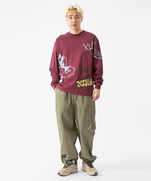 XLARGE（エクストララージ）の「EASY WIDE CARGO PANTS（カーゴパンツ・メンズ・オリーブ/ブラウン/ブラック・XL/L/M/S）」の18枚目の写真