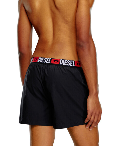 DIESEL（ディーゼル）の「メンズ トランクス アンダーウェア ２パック（トランクス・メンズ・ブラック/グリーン系その他・MEDIUM/SMALL/LARGE/X-LARGE）」の3枚目の写真