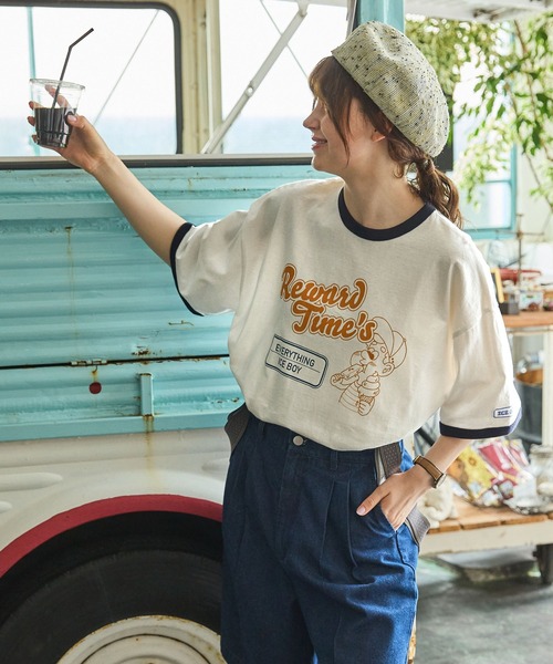 【関送無料】   Jeans Graphic モノグラム Tシャツ プリントTは直感でチョイス！22SS LOGO TEE | デニム研究所 by