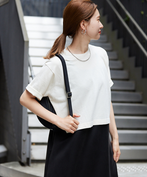 【2023SS】FRAMeWORK クロップドニットジャケット カーディガン AND COUTURE カーディガン スタンドネッククロップドニット