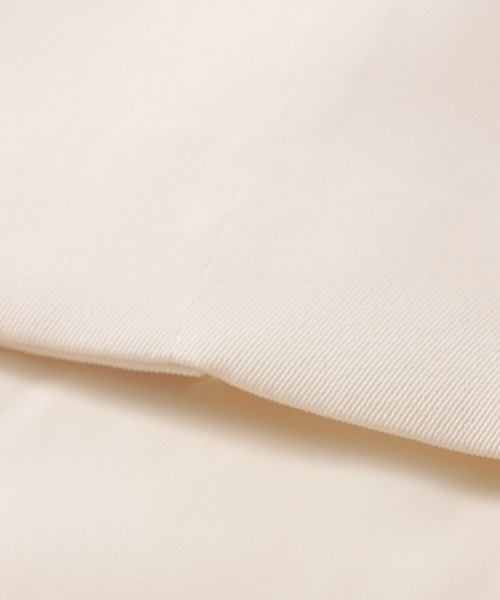 DRESSLAVE(ドレスレイブ)の「slit sleeve cape jacket(スリットスリーブケープジャケット)(ノーカラージャケット・レディース・ホワイト/ブラック・38)」の21枚目の写真