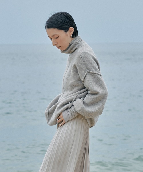 select MOCA（セレクトモカ）の「ロングプリーツスカート（スカート・レディース・ブラック/ブラウン/ライトベージュ・FREE）」の20枚目の写真