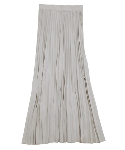 select MOCA（セレクトモカ）の「ロングプリーツスカート（スカート・レディース・ブラック/ブラウン/ライトベージュ・FREE）」の4枚目の写真