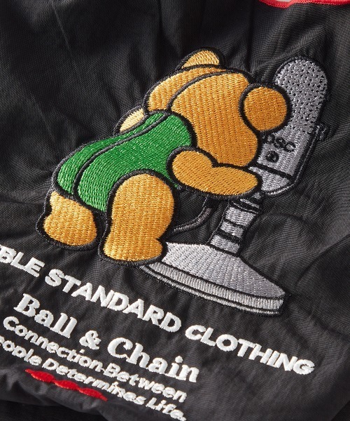 DOUBLE STANDARD CLOTHING（ダブルスタンダードクロージング）の「Ball&Chain / マイク×ベアショルダーバッグ（ショルダーバッグ・レディース・ブラック・FREE）」の4枚目の写真