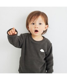 10mois（ディモワ）の「【10mois】cloudマシュマロパイルプルオーバー  80cm・90cm・100cm・110cm（スウェット）」