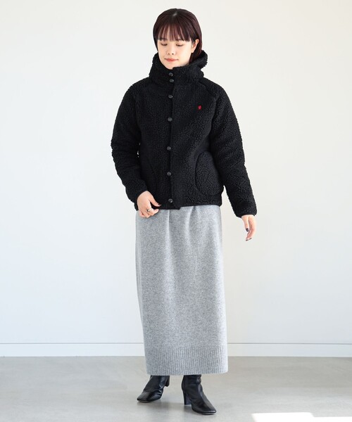 Ray BEAMS（レイビームス）の「GYMPHLEX / フード ボア ジャケット（その他アウター・レディース・シルバー/ブラック・14/16）」の20枚目の写真