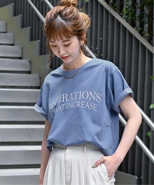 追加》【WEB限定】ピグメント ロゴTシャツ（Tシャツ/カットソー