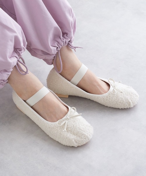 w closet(ダブルクローゼット)の「バレエシューズ(パンプス・レディース・ピンク/ホワイト/ブラック/ブルー/シルバー/ピンク系その他/ゴールド/ブラック系/ブラック系その他・L/M)」の15枚目の写真