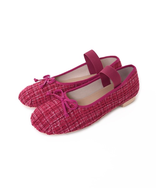 w closet(ダブルクローゼット)の「バレエシューズ(パンプス・レディース・ピンク/ホワイト/ブラック/ブルー/シルバー/ピンク系その他/ゴールド/ブラック系/ブラック系その他・L/M)」の19枚目の写真