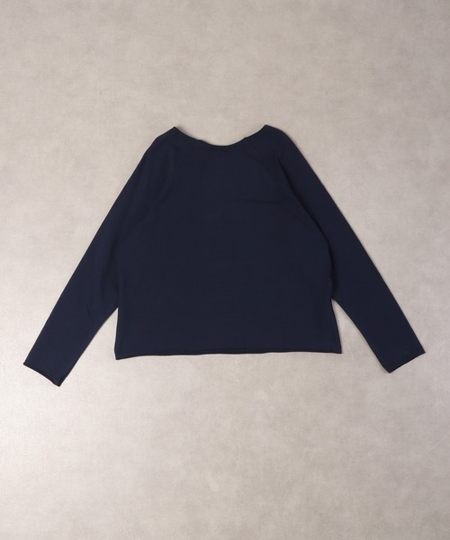 DIMENSIONE danza（ディメンシオーネ ダンツァ）の「DIMENSIONE danza オーバーサイズロゴプリントクルー（スウェット・レディース・ブルー/ブラック・XS/S）」の12枚目の写真