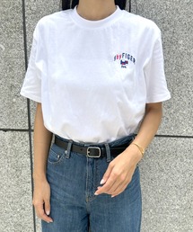 【H by FIGER/エイチ バイ フィガー】刺繍ロゴ 半袖 Tシャツ