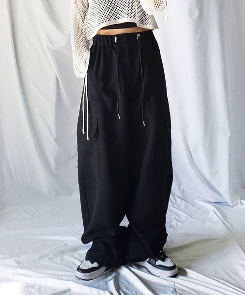 me+em select（ミームセレクト）の「カーゴパンツ（カーゴパンツ・レディース・アイボリー・SMALL）」の5枚目の写真