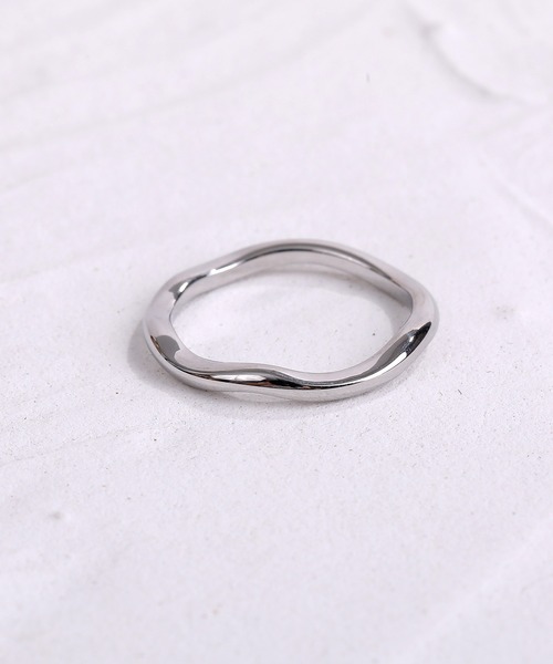 ABBEY MARKET（アビーマーケット）の「金属アレルギー対応 サージカルステンレス ステンレス製 リング（リング・レディース・ゴールド系その他/シルバー系その他/ゴールド/シルバー・14号/9号/11号）」の2枚目の写真