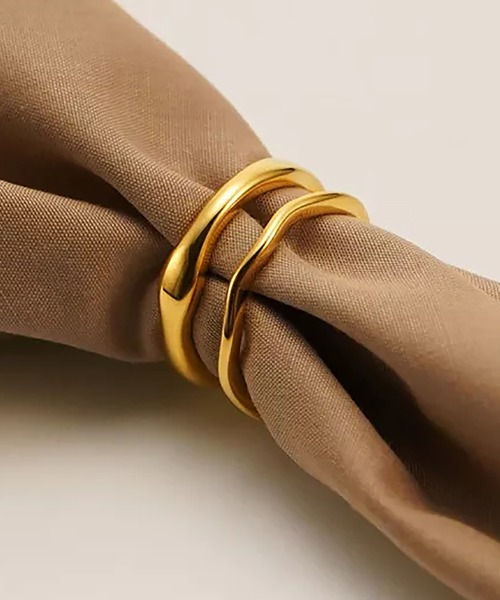 ABBEY MARKET（アビーマーケット）の「金属アレルギー対応 サージカルステンレス ステンレス製 リング（リング・レディース・ゴールド系その他/シルバー系その他/ゴールド/シルバー・14号/9号/11号）」の16枚目の写真