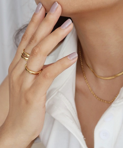 ABBEY MARKET（アビーマーケット）の「金属アレルギー対応 サージカルステンレス ステンレス製 リング（リング・レディース・ゴールド系その他/シルバー系その他/ゴールド/シルバー・14号/9号/11号）」の15枚目の写真