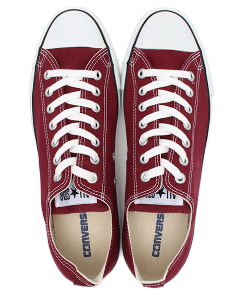 CONVERSE(コンバース)の「ALL STAR OX 32163522(スニーカー・レディース・レッド系その他・4/5h/11h/8h/3/8/9/5/4h/3h/7h/9h/10h/7/6h/6)」の5枚目の写真