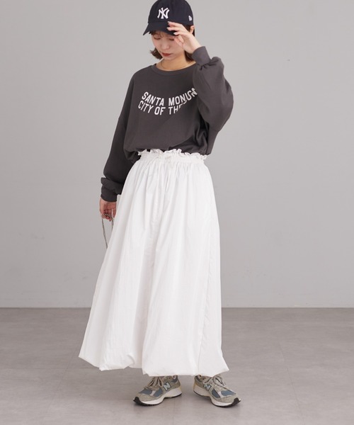 CIAOPANIC TYPY（チャオパニックティピー）の「シャイニーバルーンスカート（スカート・レディース・ブラック/シルバー/ホワイト・ONE SIZE）」の8枚目の写真