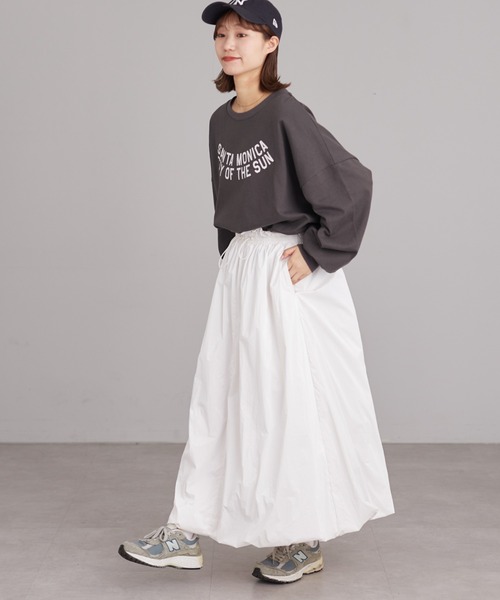 CIAOPANIC TYPY（チャオパニックティピー）の「シャイニーバルーンスカート（スカート・レディース・ブラック/シルバー/ホワイト・ONE SIZE）」の11枚目の写真