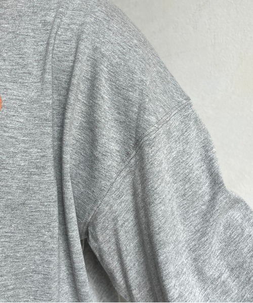 CPCM(シーピーシーエム)の「マウンテンロゴBIGロンT(Tシャツ/カットソー・レディース・オフホワイト/チャコールグレー/グレー・FREE)」の13枚目の写真