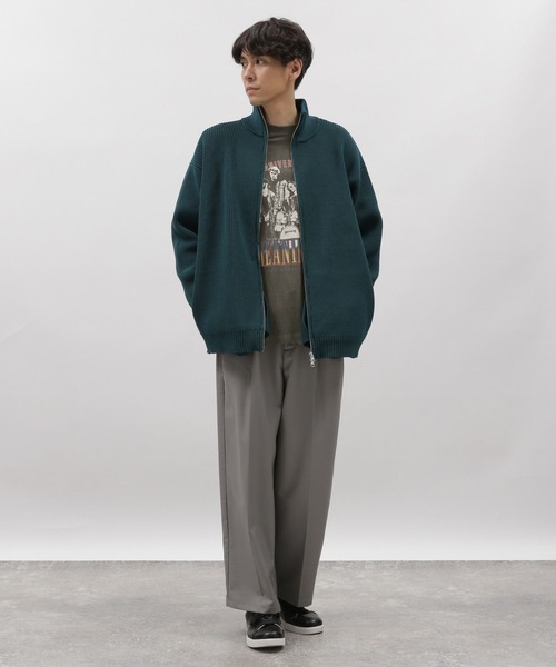 LAKOLE（ラコレ）の「ピグメントバンド長袖T / 974457（Tシャツ/カットソー・メンズ・ブルーグレー/チャコールグレー/ライトグレー・X-LARGE/MEDIUM/LARGE）」の4枚目の写真