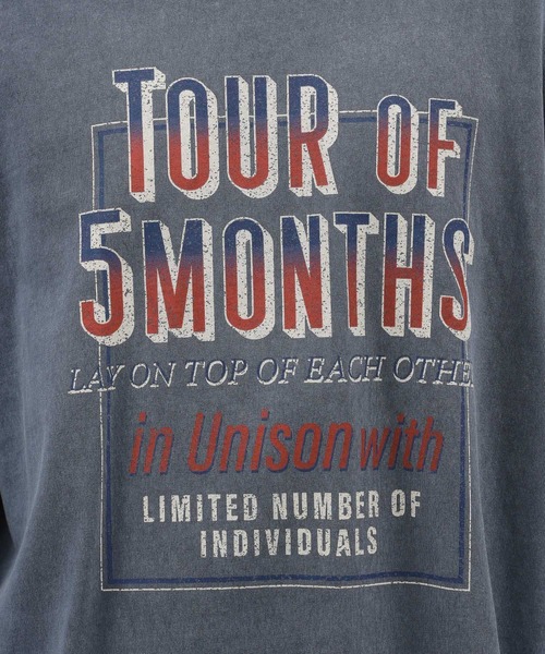 LAKOLE（ラコレ）の「ピグメントバンド長袖T / 974457（Tシャツ/カットソー・メンズ・ブルーグレー/チャコールグレー/ライトグレー・X-LARGE/MEDIUM/LARGE）」の22枚目の写真