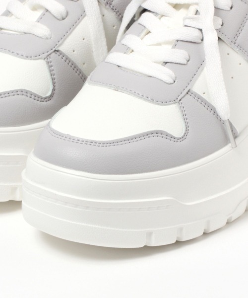 BAYFLOW(ベイフロー)の「厚底スニーカー(スニーカー・レディース・ホワイト/グレー・MEDIUM/LARGE)」の7枚目の写真